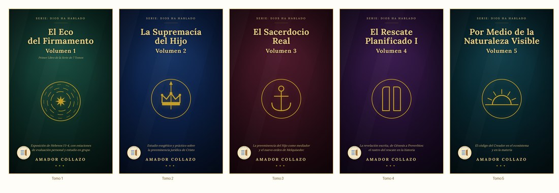 Serie DIOS HA HABLADO — cinco tomos